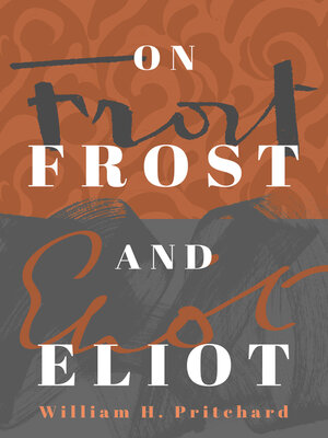 cover image of On Frost and Eliot